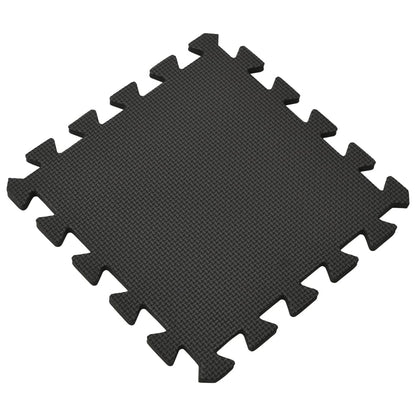 Bodenmatten 54 Stk. 4,86 M² Eva-Schaumstoff Schwarz