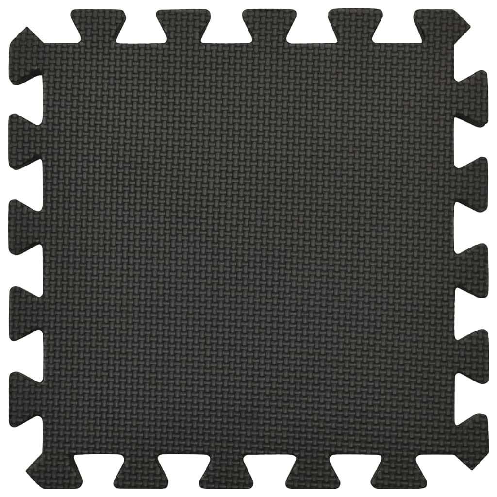 Bodenmatten 54 Stk. 4,86 M² Eva-Schaumstoff Schwarz