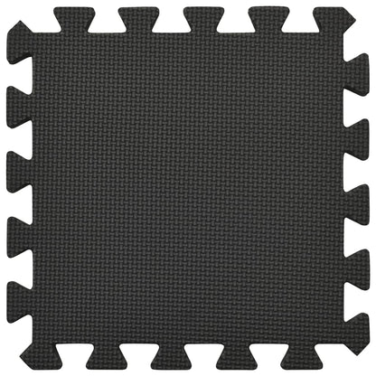 Bodenmatten 54 Stk. 4,86 M² Eva-Schaumstoff Schwarz