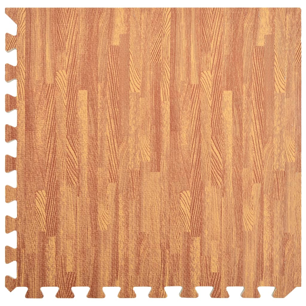 Bodenmatten 6 Stk. Holzmaserung 2,16 M² Eva-Schaumstoff