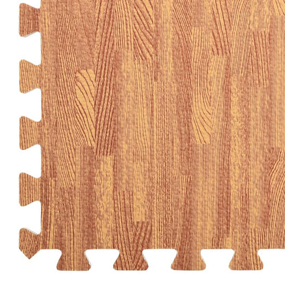 Bodenmatten 6 Stk. Holzmaserung 2,16 M² Eva-Schaumstoff