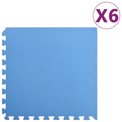 Bodenmatten 6 Stk. 2,16 M² Eva-Schaumstoff