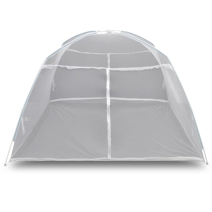 Campingzelt 200×120×130 Cm Fiberglas Weiß
