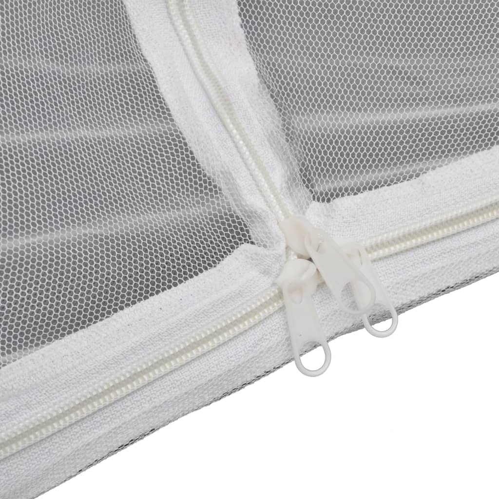 Campingzelt 200×120×130 Cm Fiberglas Weiß