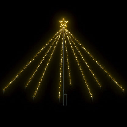 Led-Lichterkette Weihnachtsbaum Indoor Outdoor 400 Leds 2,5 M
