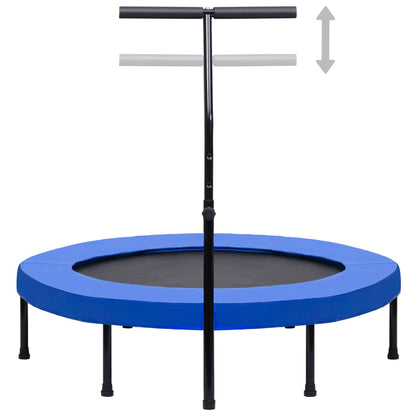Fitness Trampolin Mit Griff Und Sicherheitspolster
