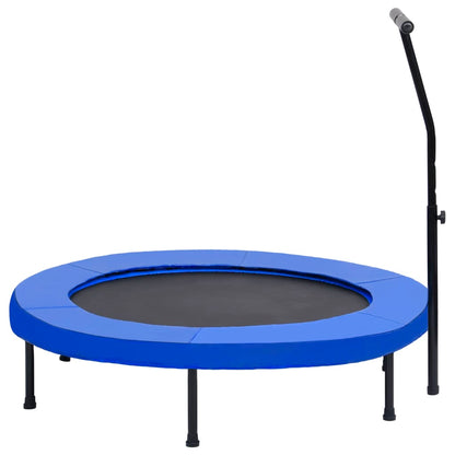 Fitness Trampolin Mit Griff Und Sicherheitspolster