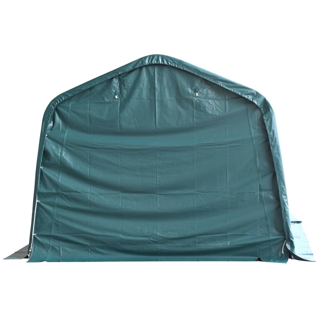 Weidezelt Pvc 550 G/M² 3,3×3,2 M Dunkelgrün