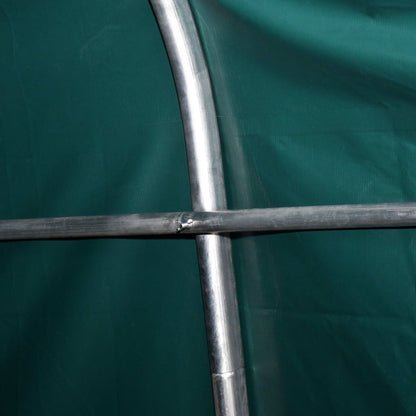 Weidezelt Pvc 550 G/M² 3,3×3,2 M Dunkelgrün