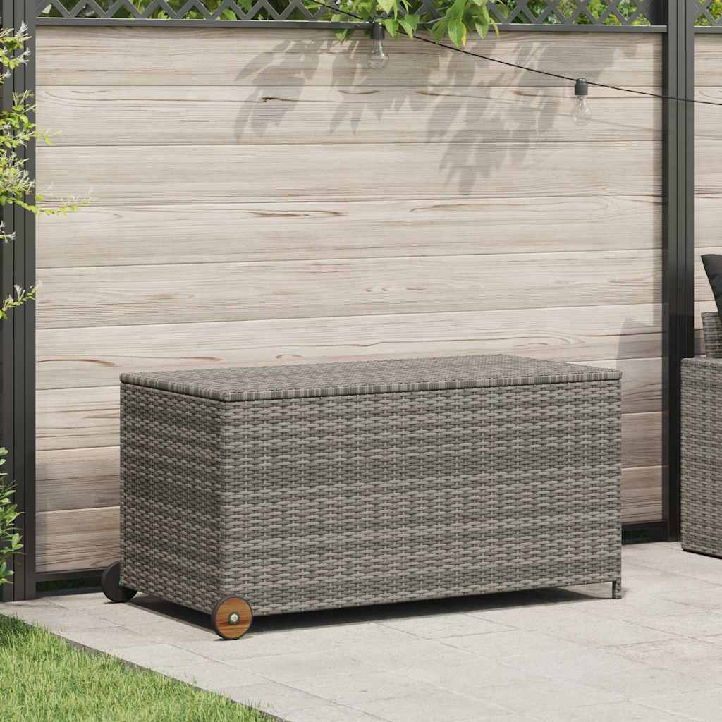 Garten-Auflagenbox 120X65X61 Cm Poly Rattan