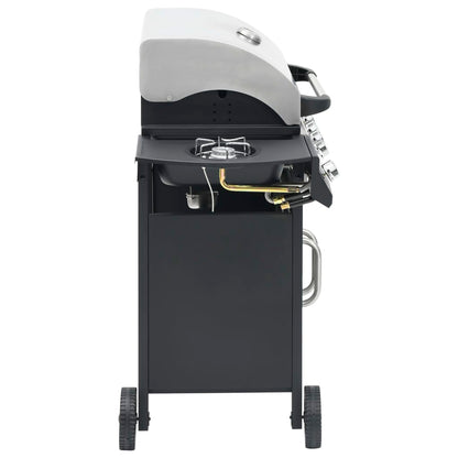 Gasgrill 4+1 Flammen N Stahl & Edelstahl