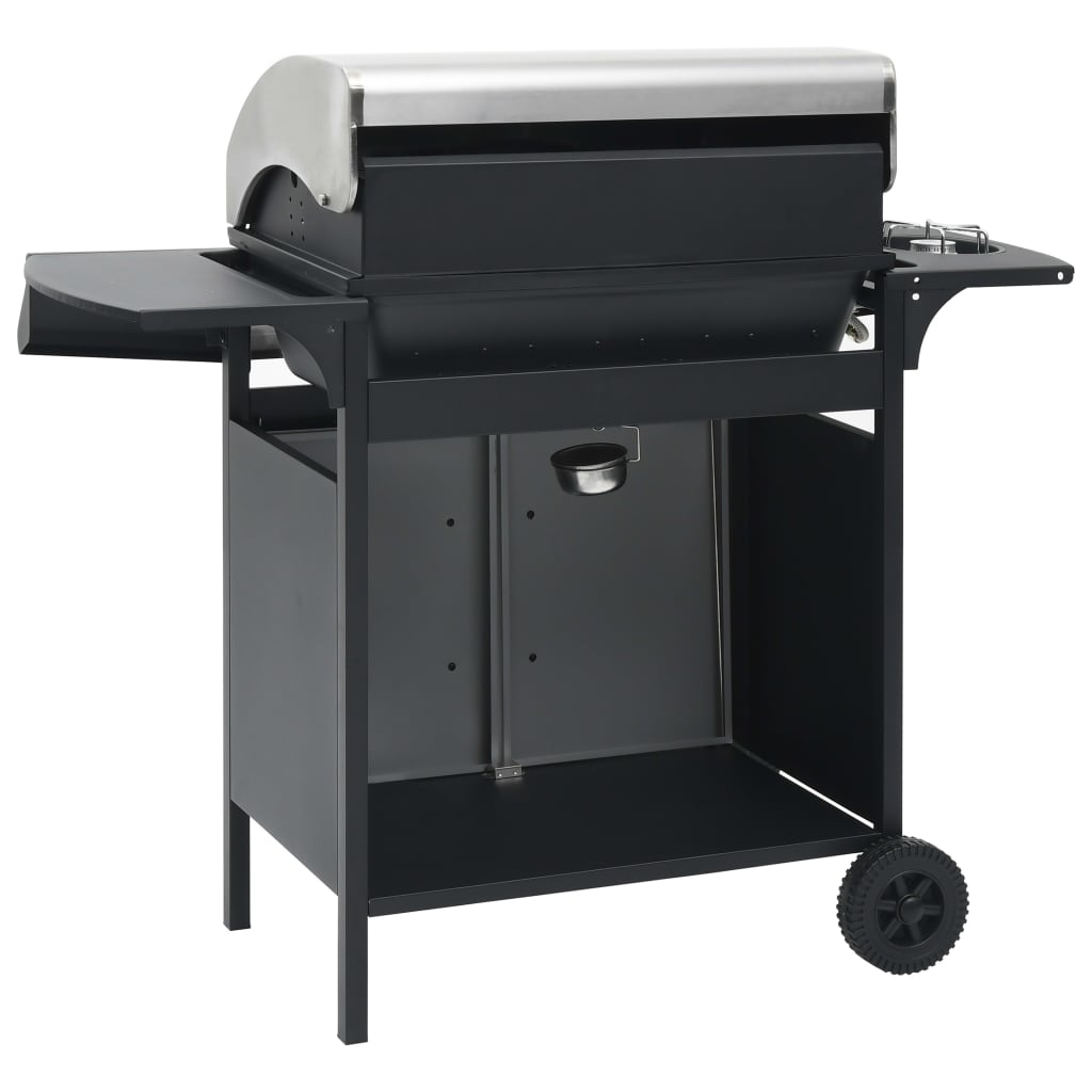 Gasgrill 4+1 Flammen N Stahl & Edelstahl