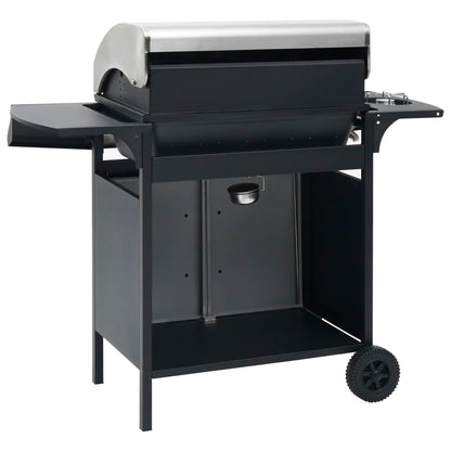 Gasgrill 4+1 Flammen N Stahl & Edelstahl