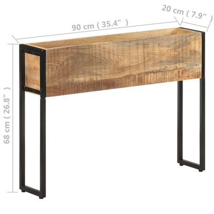 Pflanzkübel Raues Mangoholz