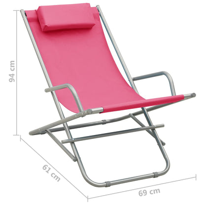 Schaukelstühle 2 Stk. Stahl
