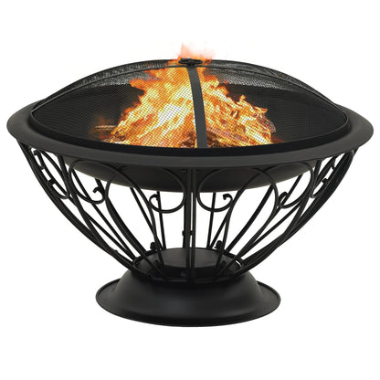 Feuerstelle Mit Schürhaken 75 Cm Xxl Stahl