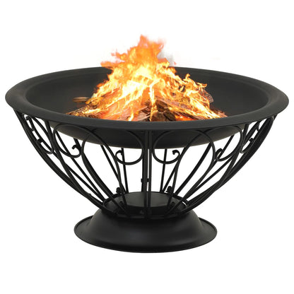 Feuerstelle Mit Schürhaken 75 Cm Xxl Stahl