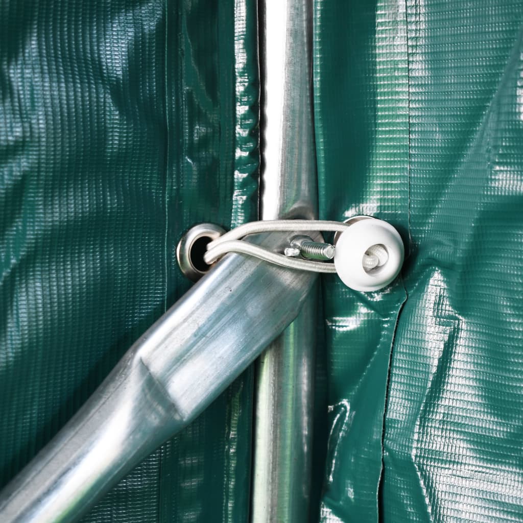 Garagenzelt Pvc 2,4X2,4 M Grün