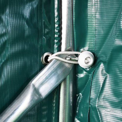 Garagenzelt Pvc 2,4X2,4 M Grün