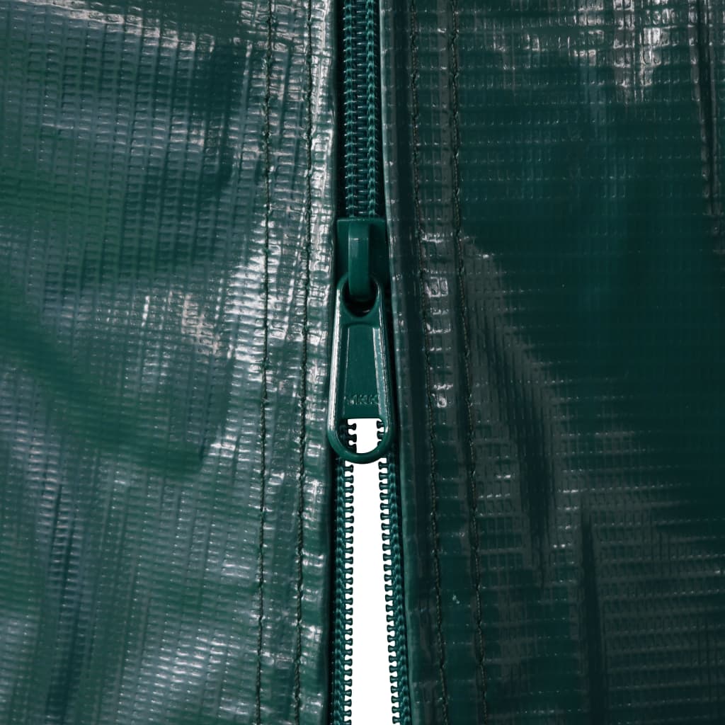 Garagenzelt Pvc 2,4X2,4 M Grün