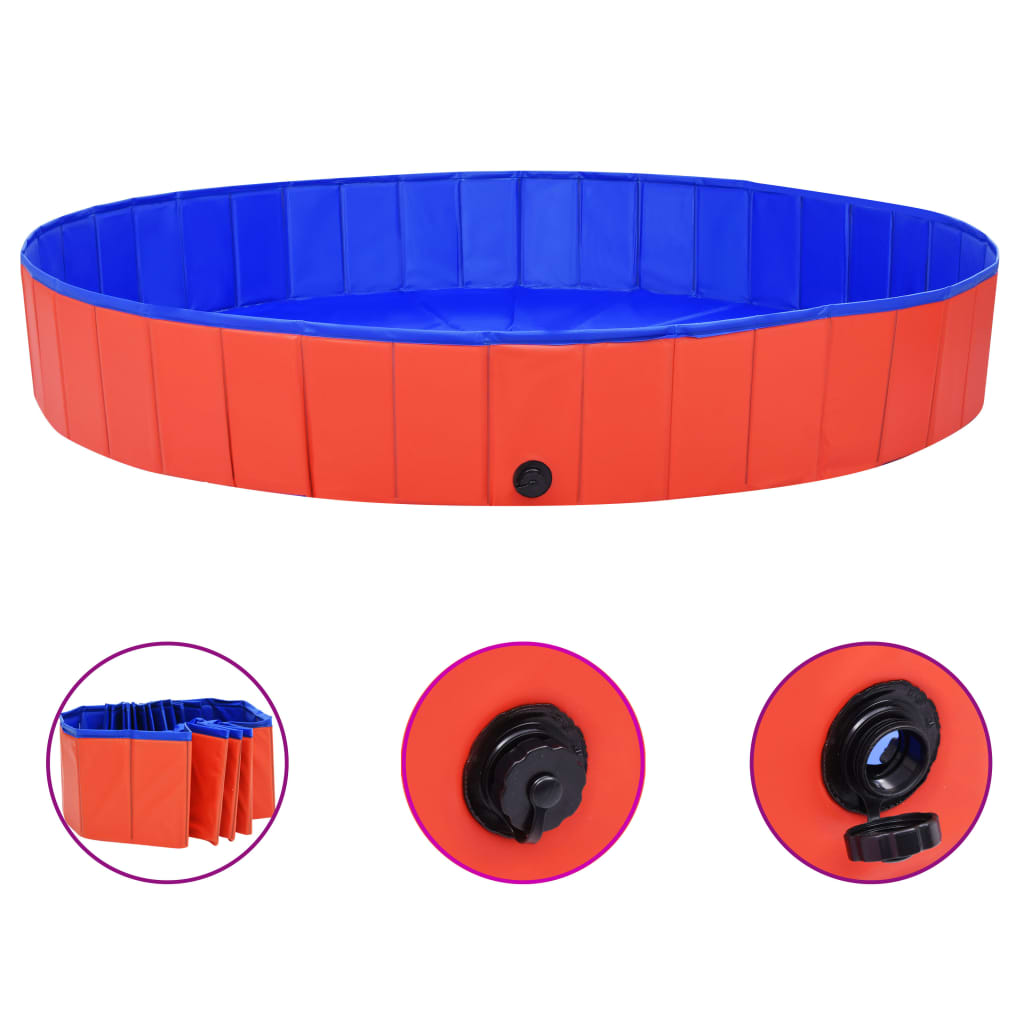 Hundepool Faltbar 300X40 Cm Pvc