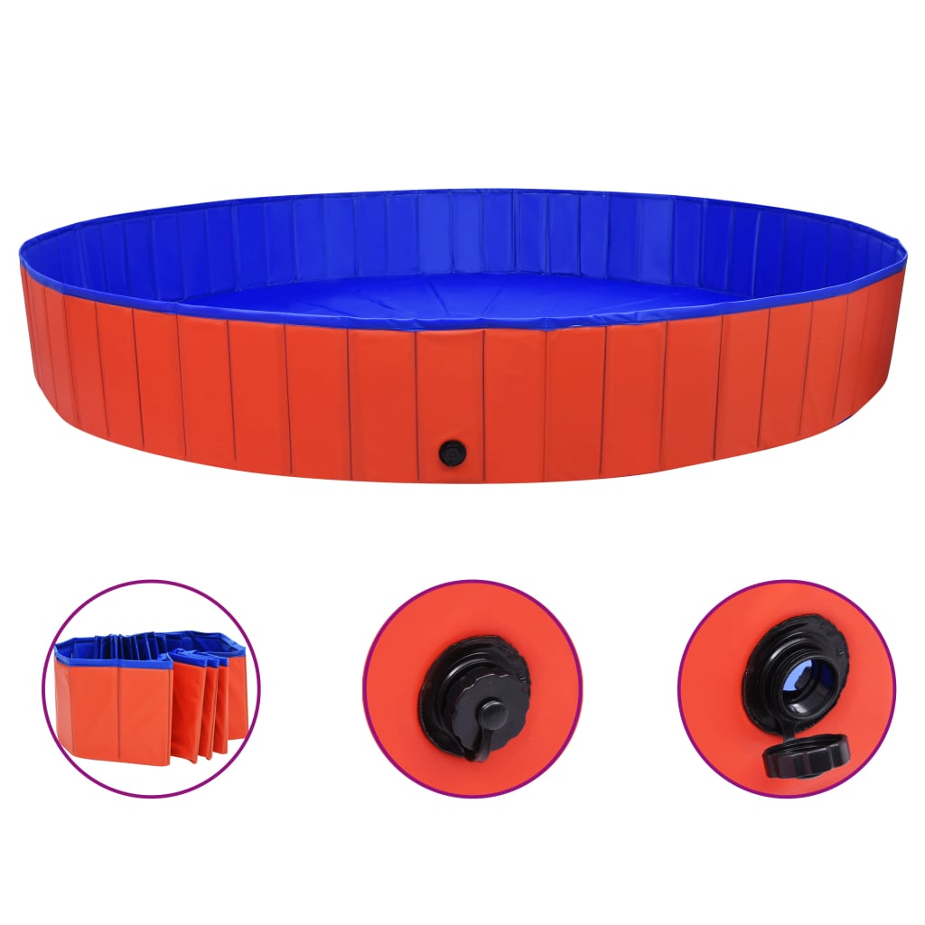 Hundepool Faltbar 300X40 Cm Pvc