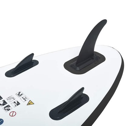 Aufblasbares Stand Up Paddle Board Set Und Weiß
