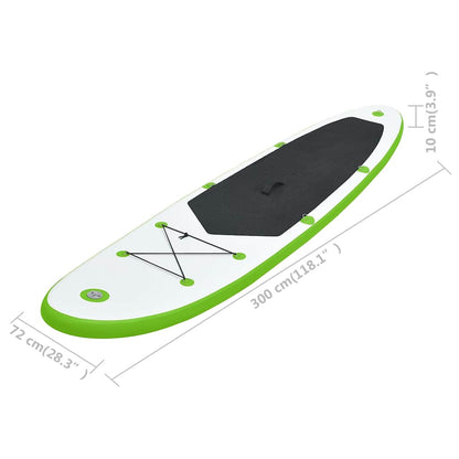 Aufblasbares Stand Up Paddle Board Set Und Weiß