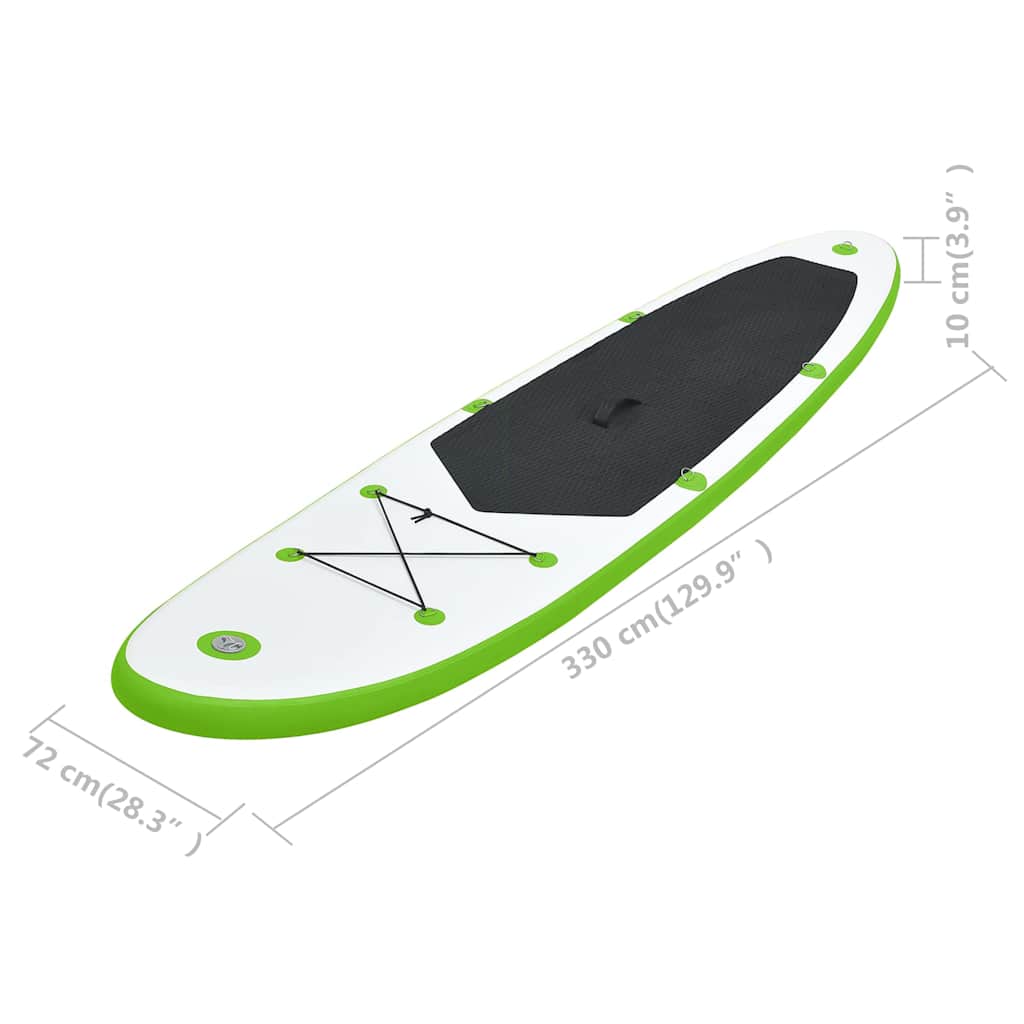 Aufblasbares Stand Up Paddle Board Set Und Weiß