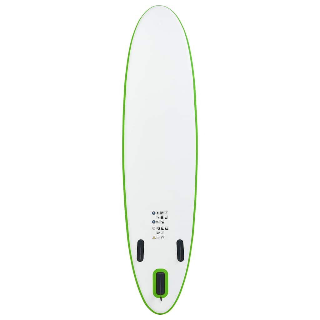 Sup-Board-Set Aufblasbar Und Weiß