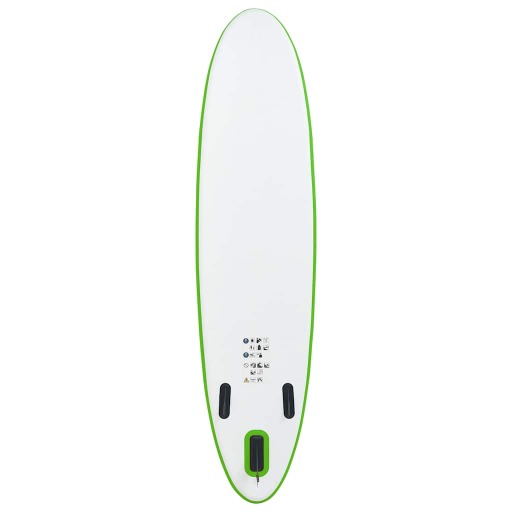 Sup-Board-Set Aufblasbar Und Weiß