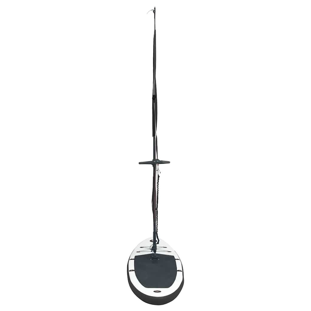 Aufblasbares Sup-Board Mit Segel Set Und Weiß