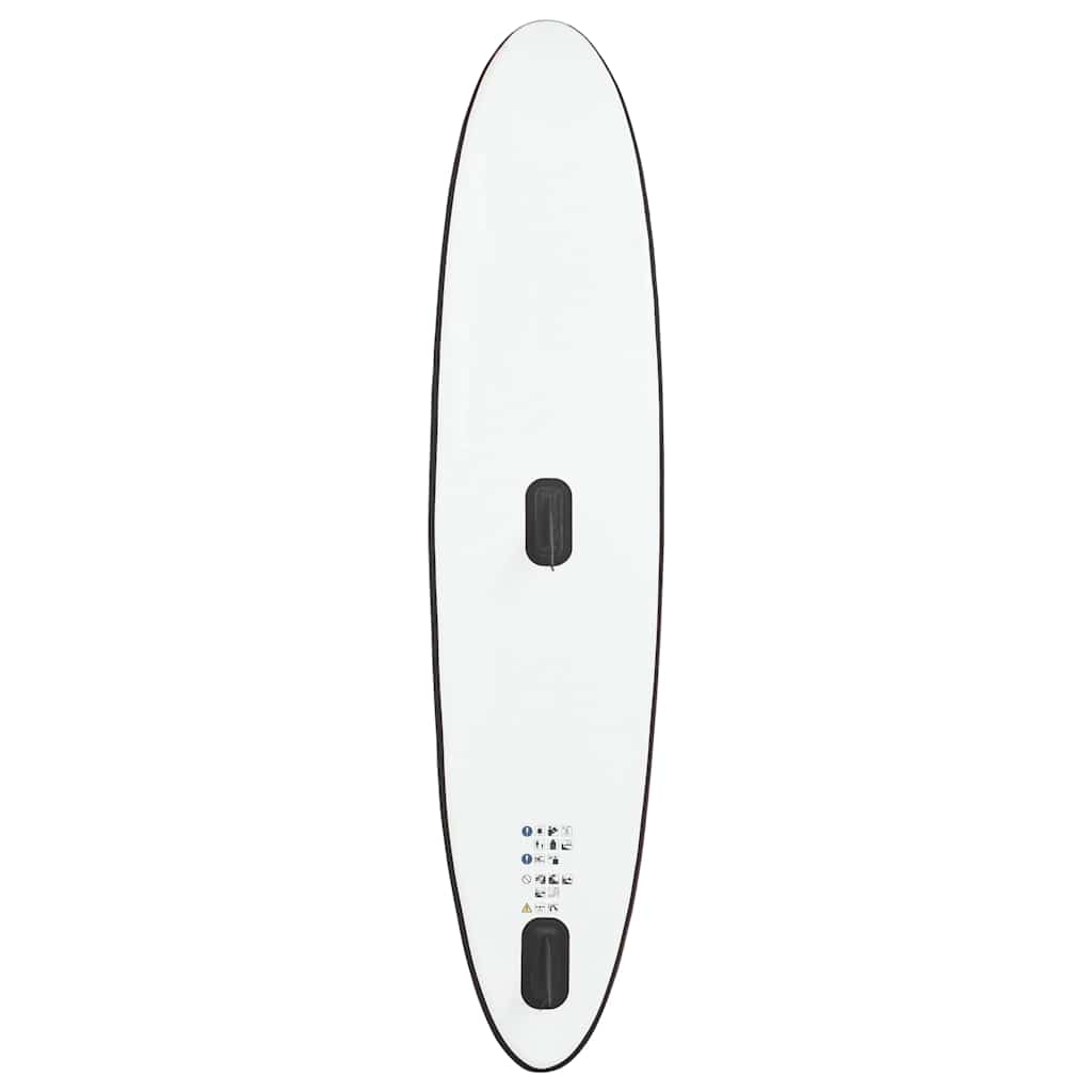 Aufblasbares Sup-Board Mit Segel Set Und Weiß