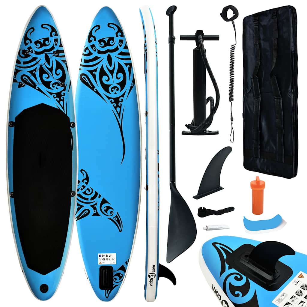 Sup-Board-Set Aufblasbar 366X76X15 Cm