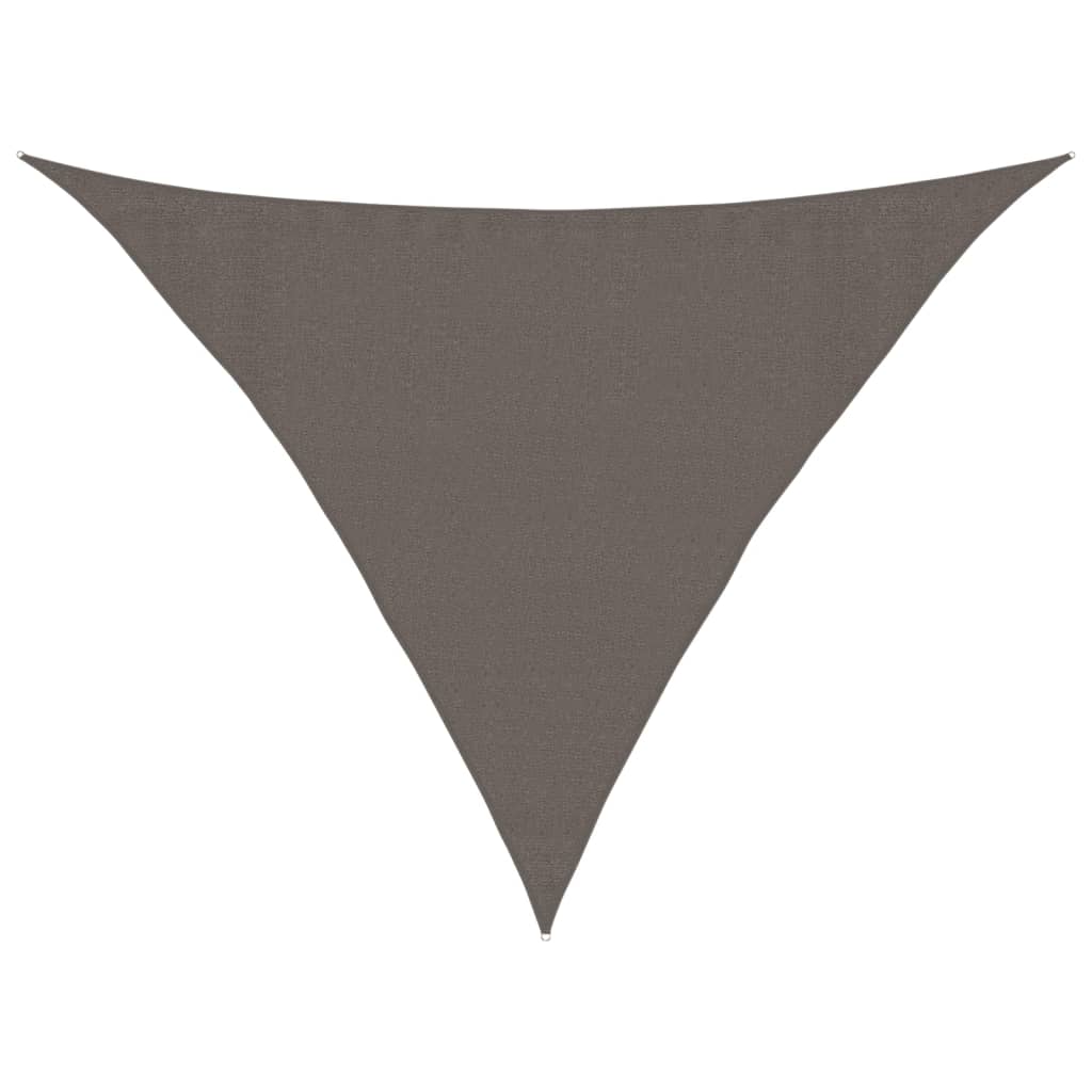 Sonnensegel 160 G/M² 3,5X3,5X4,9 M Hdpe Anthrazit