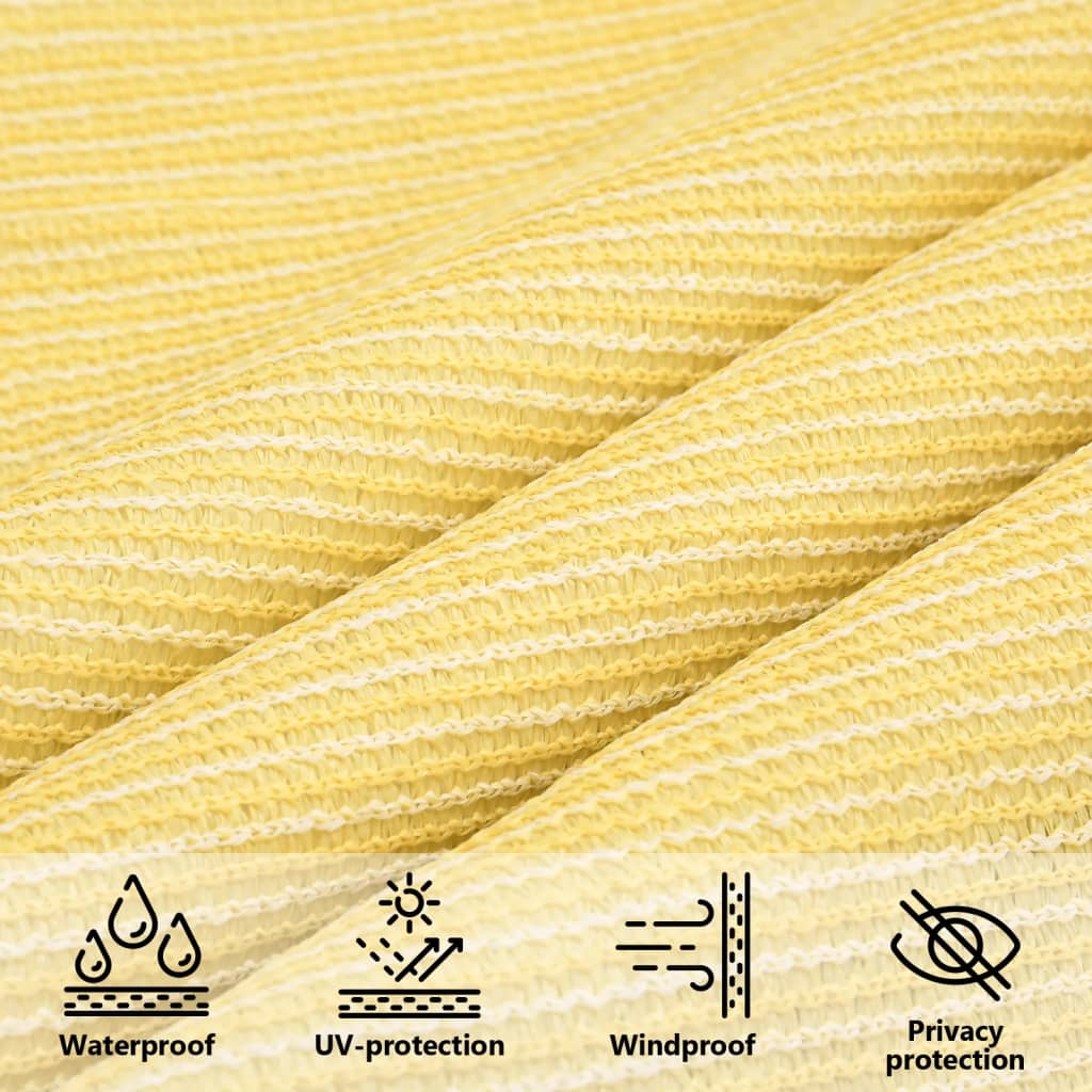 Sonnensegel 160 G/M² 4X4X4 M Hdpe Beige