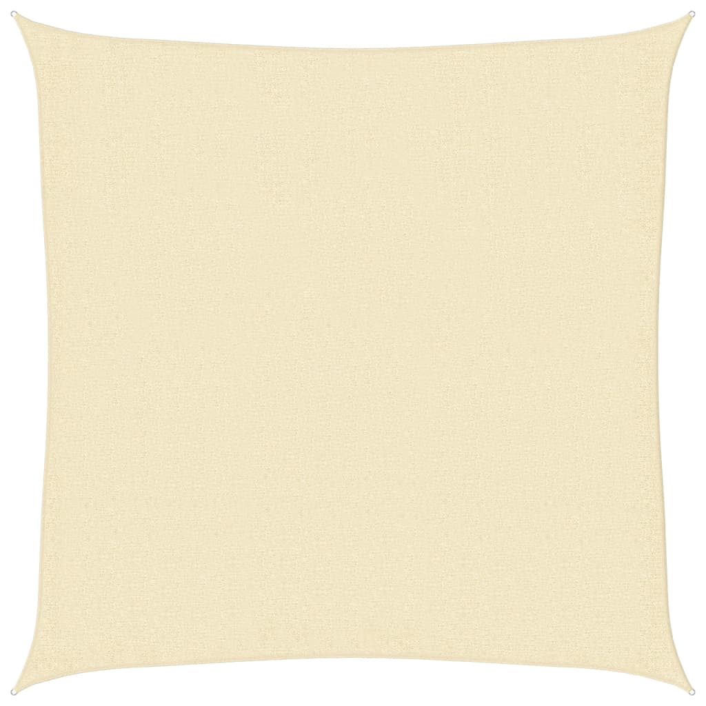 Sonnensegel 160 G/M² 2,5X2,5 M Hdpe Creme