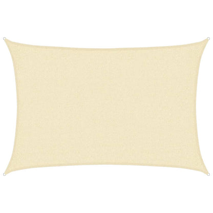 Sonnensegel 160 G/M² 2X2,5 M Hdpe Creme