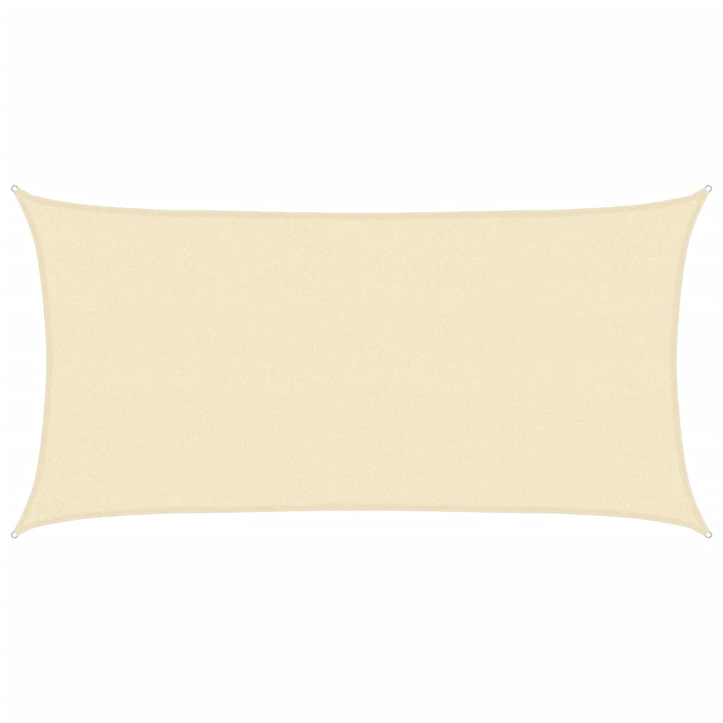 Sonnensegel 160 G/M² 2X3,5 M Hdpe Creme