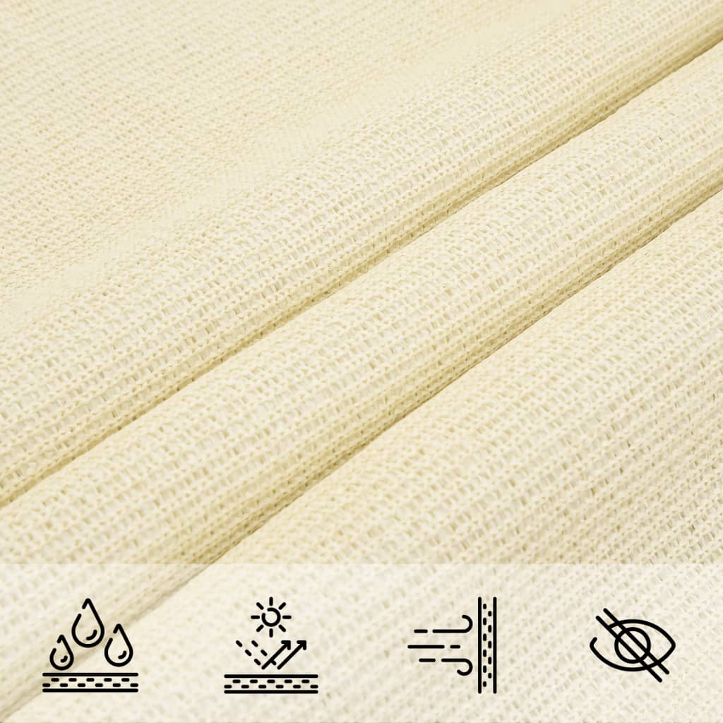 Sonnensegel 160 G/M² 2X4,5 M Hdpe Creme