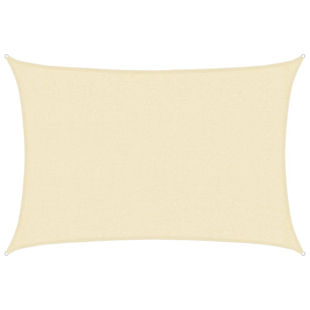 Sonnensegel 160 G/M² 2,5X4 M Hdpe Creme