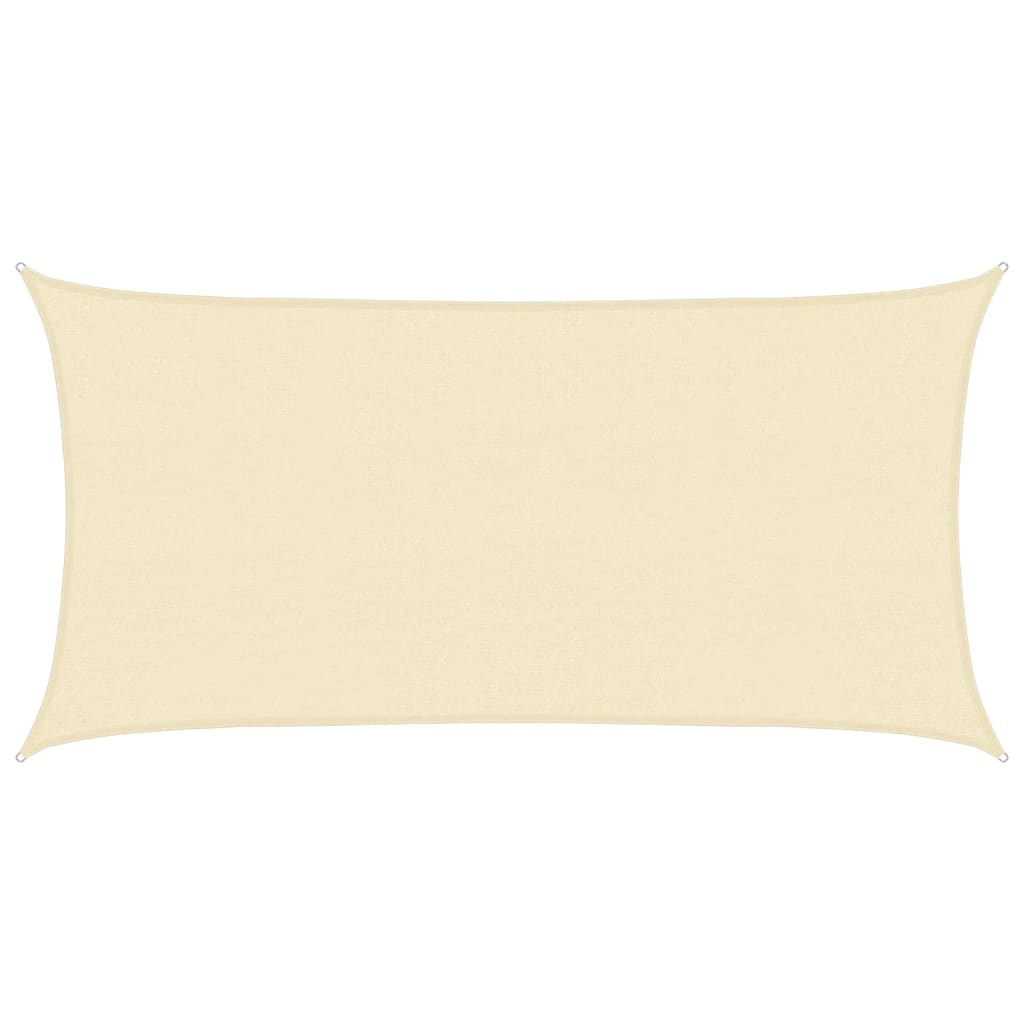Sonnensegel 160 G/M² 2,5X4,5 M Hdpe Creme