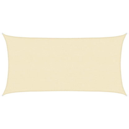 Sonnensegel 160 G/M² 2,5X4,5 M Hdpe Creme