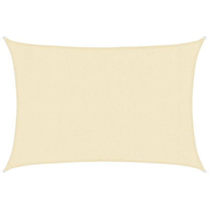 Sonnensegel 160 G/M² 3X5 M Hdpe Creme