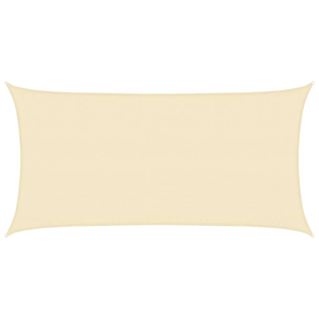 Sonnensegel 160 G/M² 3X6 M Hdpe Creme