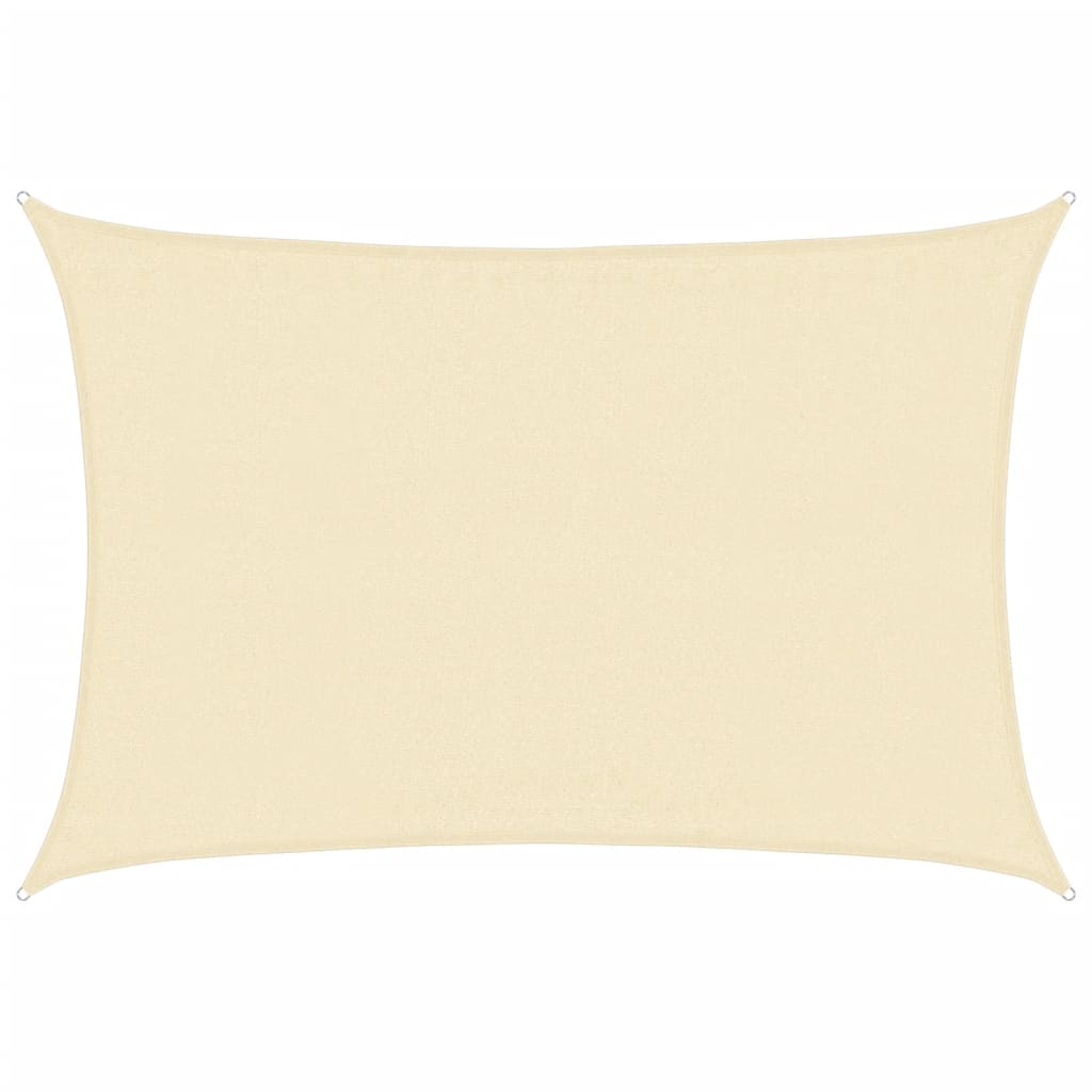 Sonnensegel 160 G/M² 3,5X5 M Hdpe Creme
