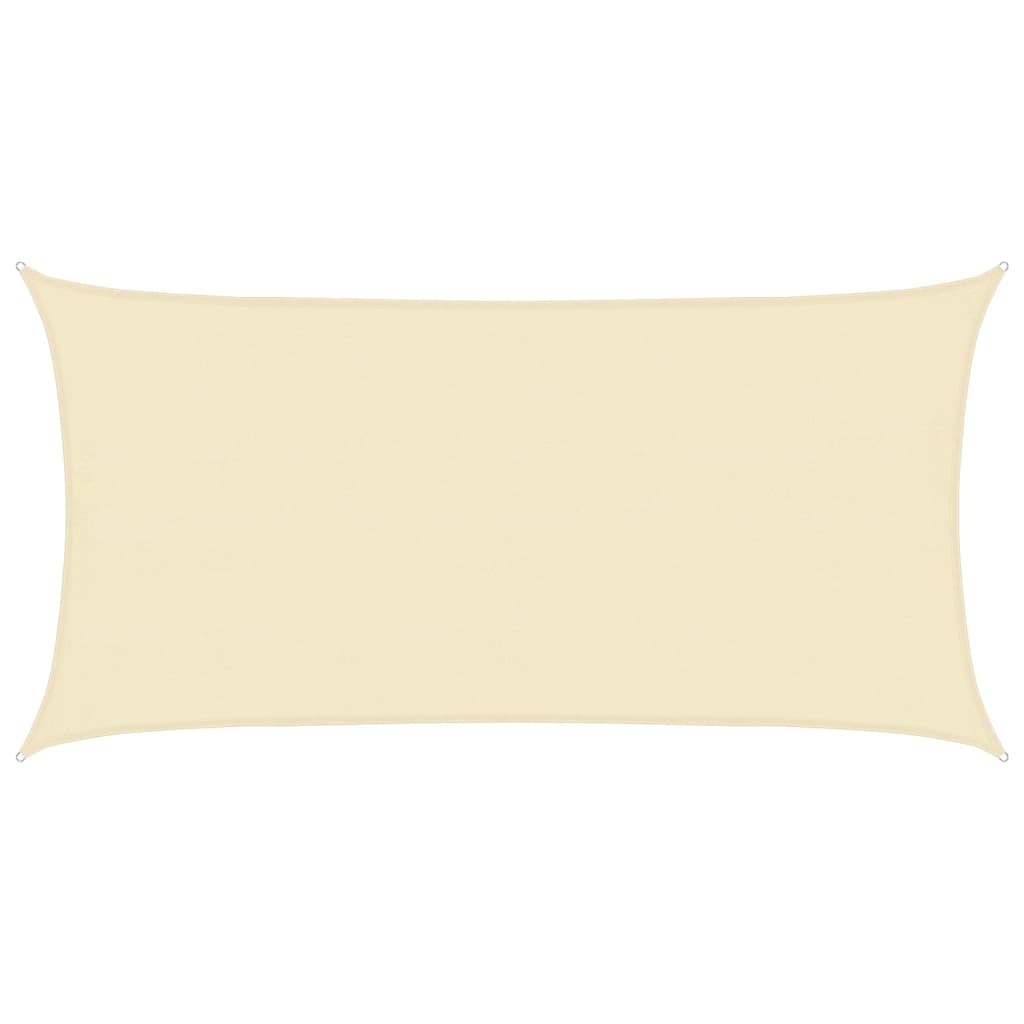 Sonnensegel 160 G/M² 4X7 M Hdpe Creme