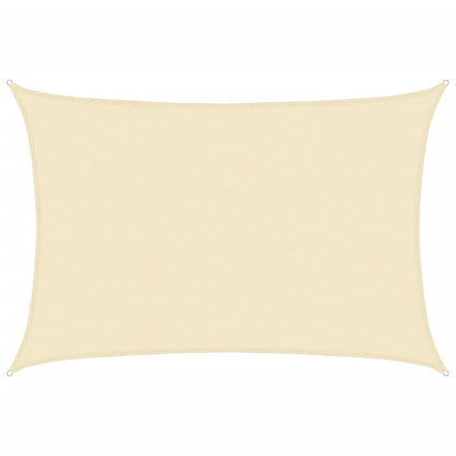 Sonnensegel 160 G/M² Weiß 5X6 M Hdpe Creme