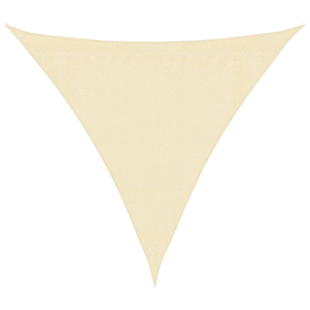 Sonnensegel 160 G/M² 3X3X3 M Hdpe Creme