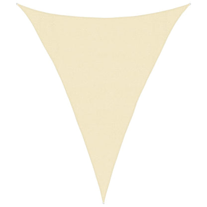Sonnensegel 160 G/M² Weiß 3X4X4 M Hdpe Creme